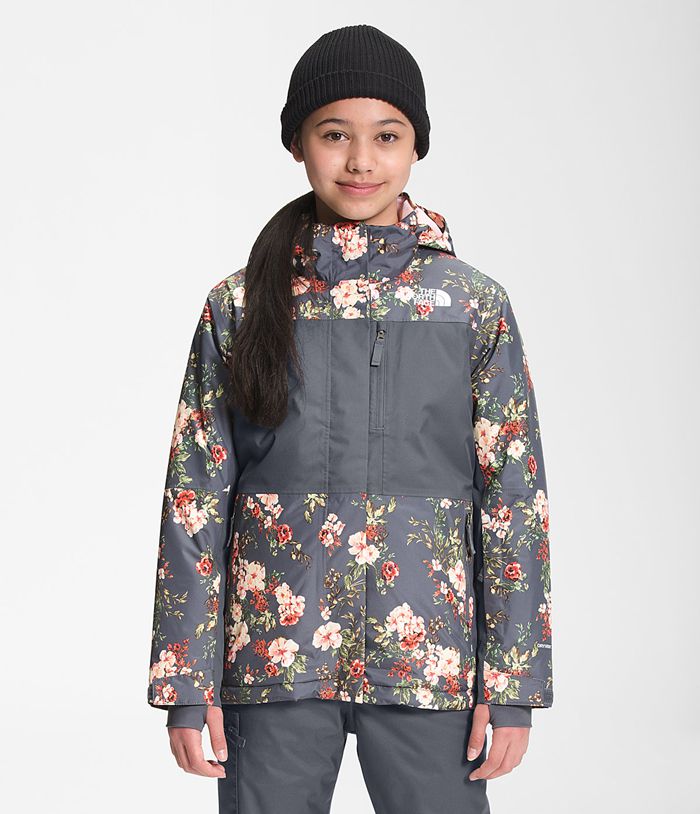 Chaqueta The North Face Niña Freedom Extreme Insulated - Colombia FAWDXE136 - Gris/Rosas